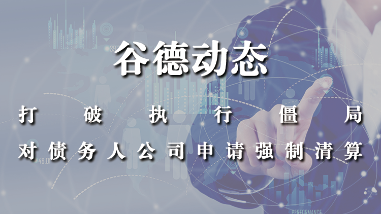 打破执行僵局：谷德法律团队申请对债务人公司进行强制清算